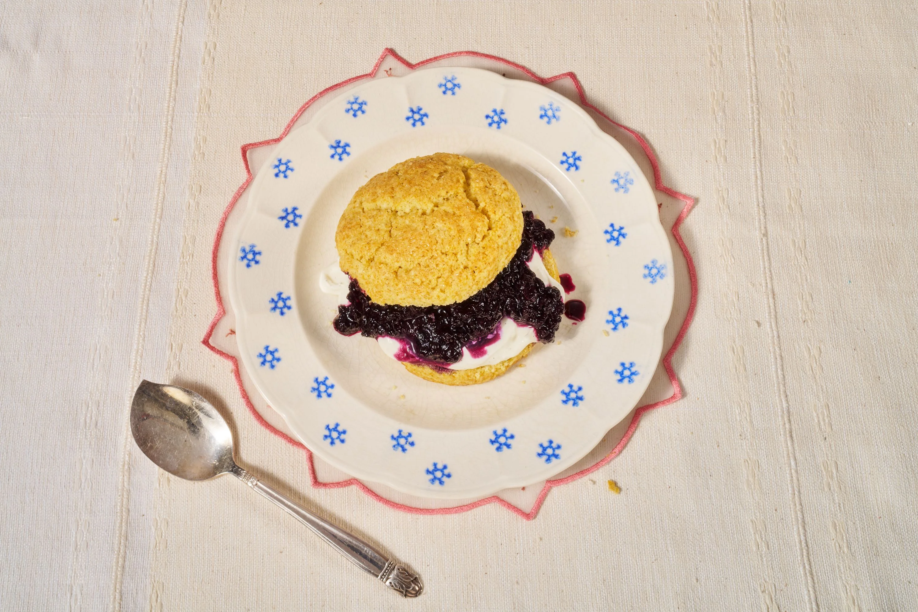 Delight in Summer with Easy Blueberry Cornmeal Shortcakes